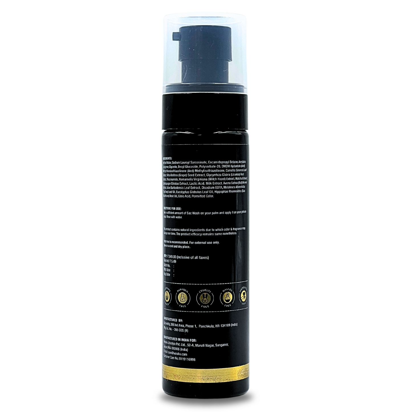 Sac Wash | Men's Intimate Wash | 100 ML