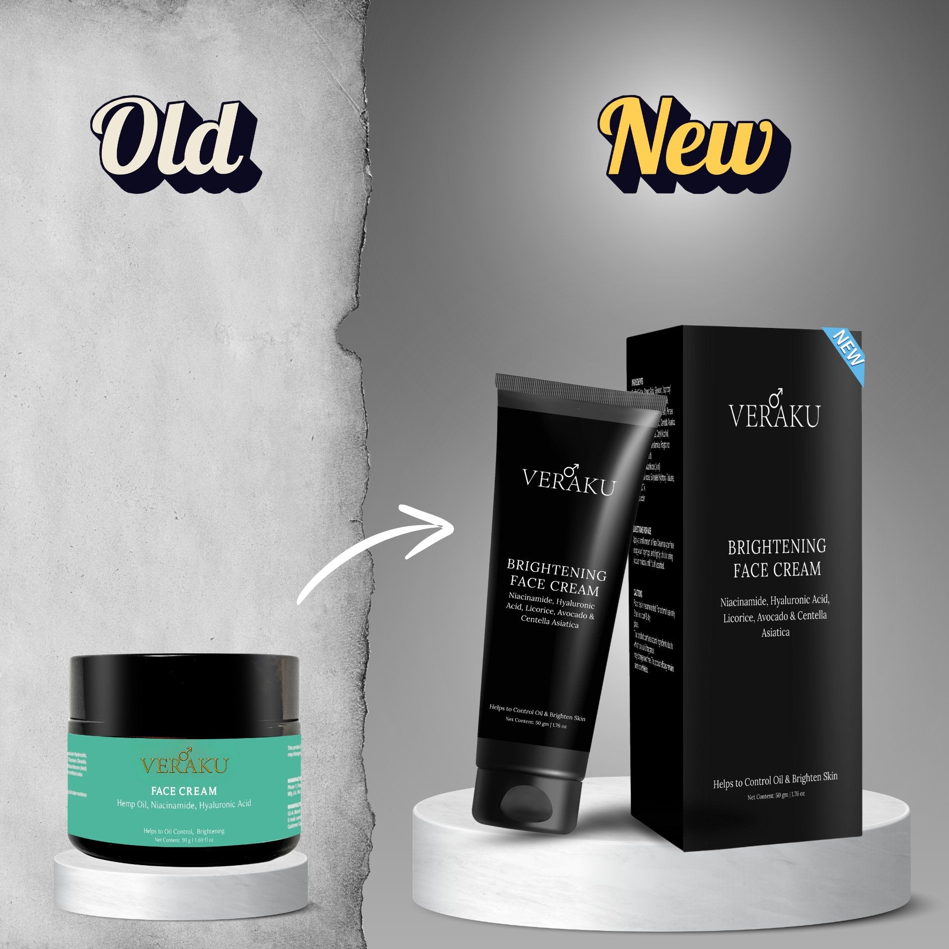 Brightening Face Cream | 50GM - Veraku