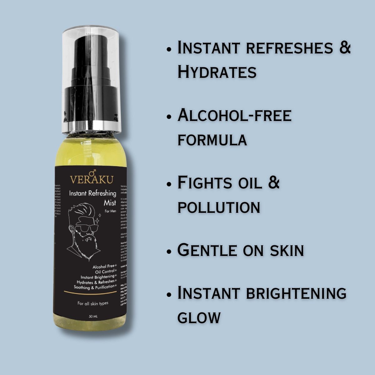 Instant Refreshing Mist | 50ML - Veraku